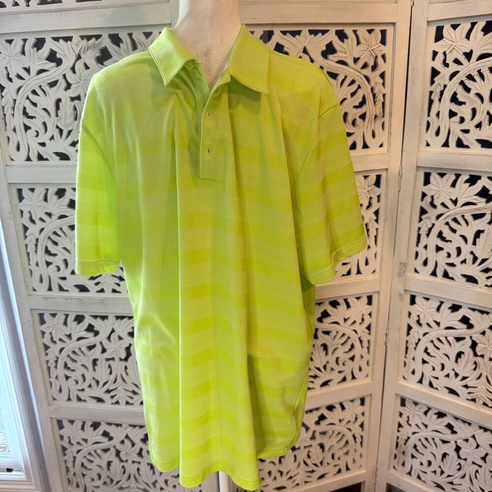 NWT Men's Green  Adidas Polo Size XL